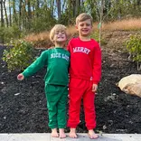 Bits & Bows Bits & Bows Green Jogger Sweatpants