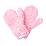 Bits & Bows Bits & Bows Pink Mittens