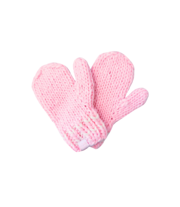 Bits & Bows Bits & Bows Pink Mittens