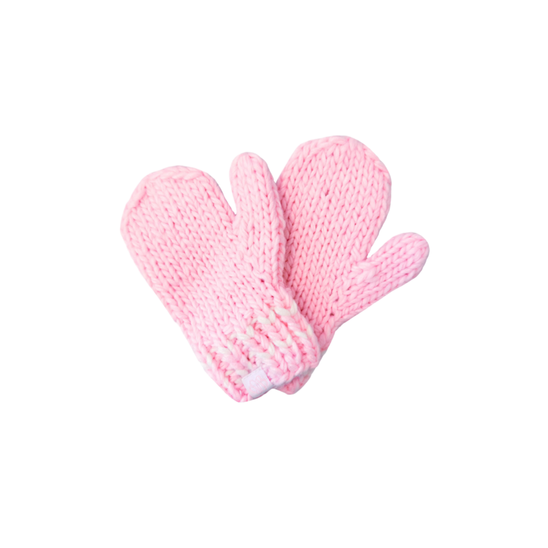 Bits & Bows Bits & Bows Pink Mittens