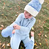 Bits & Bows Bits & Bows Blue Mittens