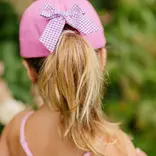 Bits & Bows Bits & Bows Cowgirl Boot Bow Baseball Hat