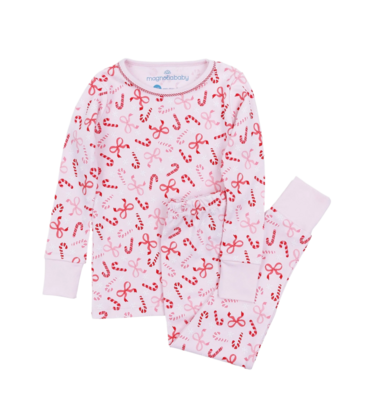 Magnolia Baby Magnolia Baby Candy Cane Lane Long Pajamas