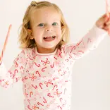Magnolia Baby Magnolia Baby Candy Cane Lane Long Pajamas