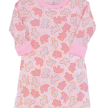 Magnolia Baby Magnolia Baby Animal Crackers Pink Nightdress
