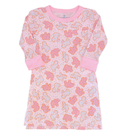 Magnolia Baby Magnolia Baby Animal Crackers Pink Nightdress