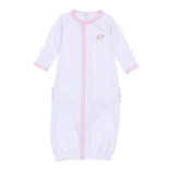 Magnolia Baby Magnolia Baby Santa Baby Pink Emb Ruffle Converter