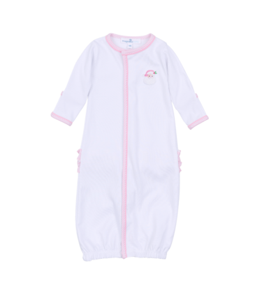 Magnolia Baby Magnolia Baby Santa Baby Pink Emb Ruffle Converter