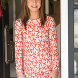 Be Elizabeth Be Elizabeth Dropwaist Dress - Red Bows