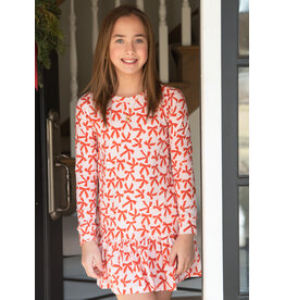 Be Elizabeth Be Elizabeth Dropwaist Dress - Red Bows