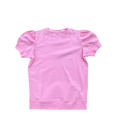 Be Elizabeth Be Elizabeth Crewneck Top - Hot Pink