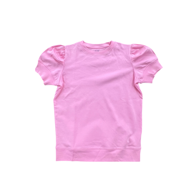 Be Elizabeth Be Elizabeth Crewneck Top - Hot Pink