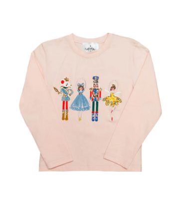 Belle Cher Belle Cher Nutcracker Pink Shirt