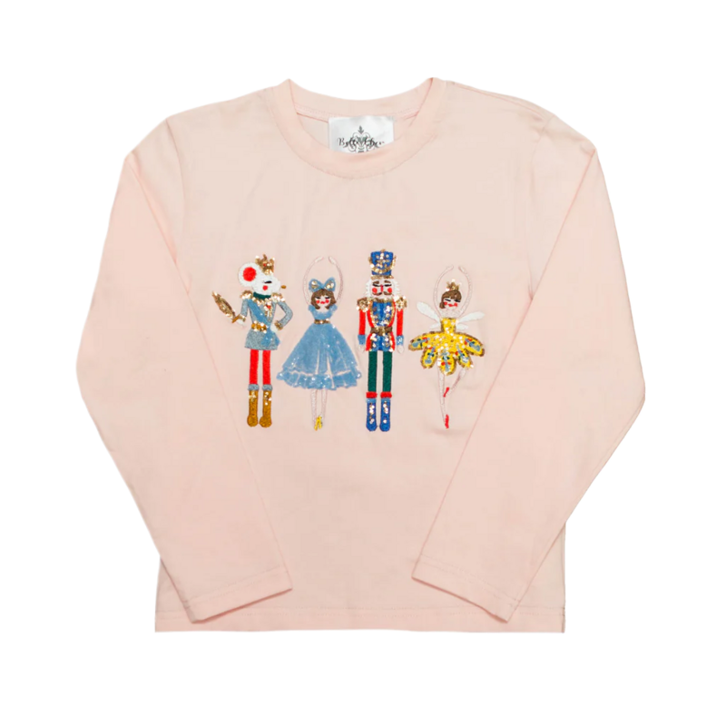 Belle Cher Belle Cher Nutcracker Pink Shirt