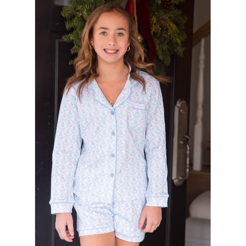 Be Elizabeth Be Elizabeth Button Up Lounge Set - Favorite Things