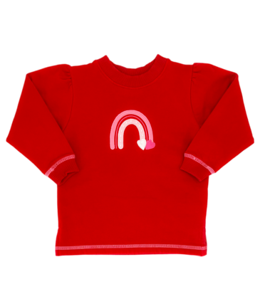 Luigi Luigi Rainbow w/ Hearts Sweatshirt