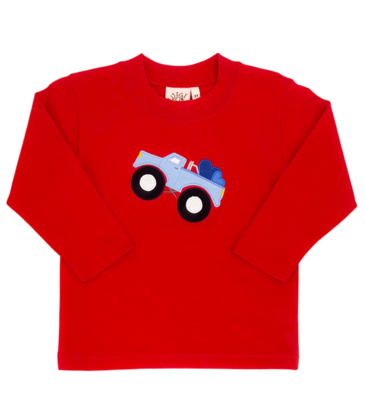 Luigi Luigi Monster Truck w/ Hearts T-Shirt