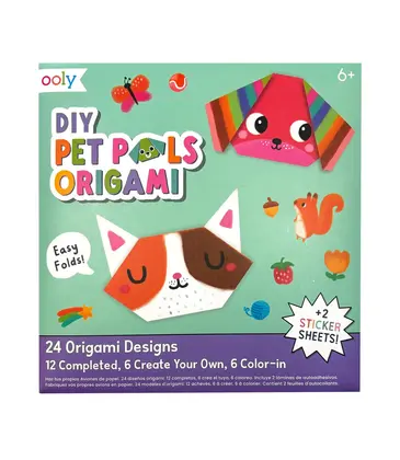 Ooly Ooly DIY Pet Pals Origami Activity Kit
