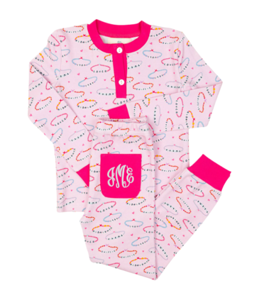 Smockingbird Smockingbird Friendship Bracelet Pajama Set