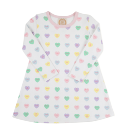 The Beaufort Bonnet Company TBBC LS Polly Play Dress - We Heart You
