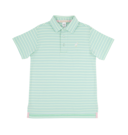 The Beaufort Bonnet Company TBBC Prim & Proper Polo - Summer Country Stripe