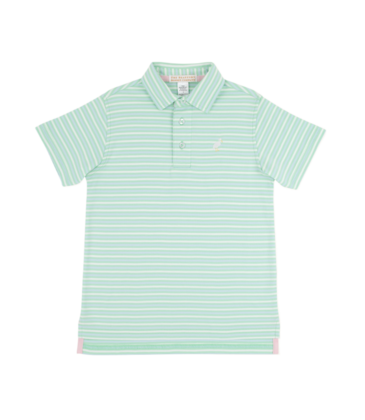 The Beaufort Bonnet Company TBBC Prim & Proper Polo - Summer Country Stripe