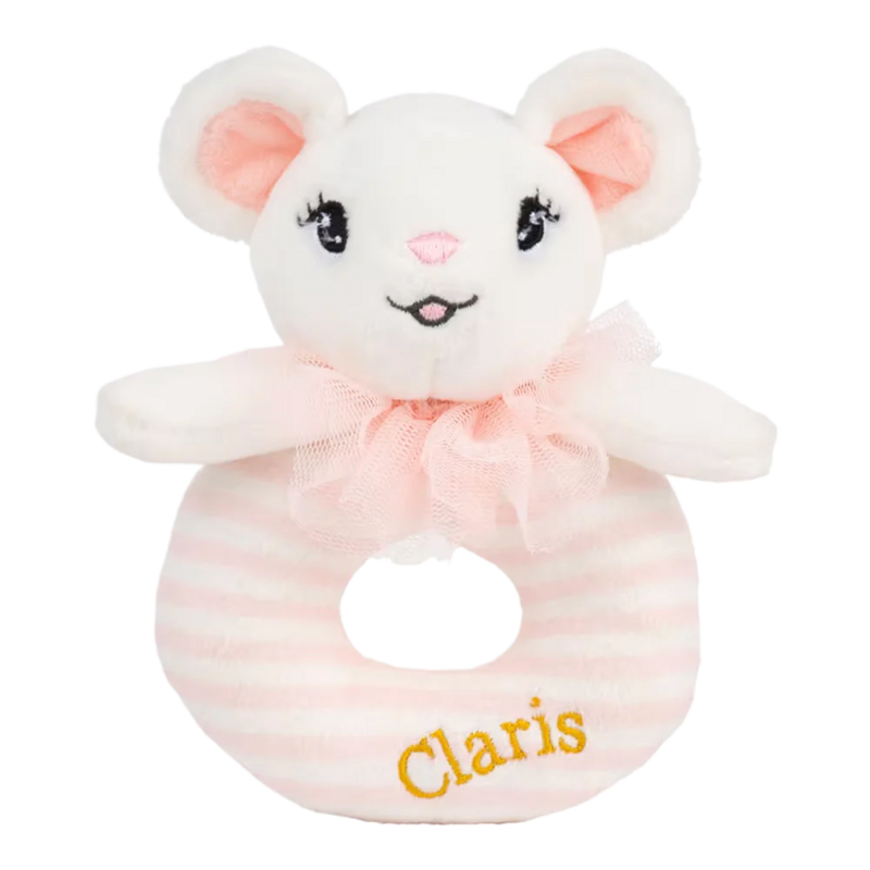Claris the Chicest Mouse in Paris - Ring Rattle