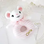 Claris the Chicest Mouse in Paris - Ring Rattle