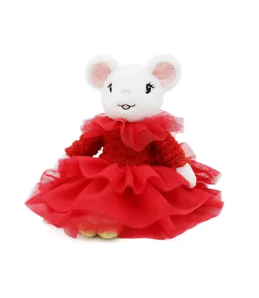 Claris the Chicest Mouse in Paris Plush - Belle Rouge
