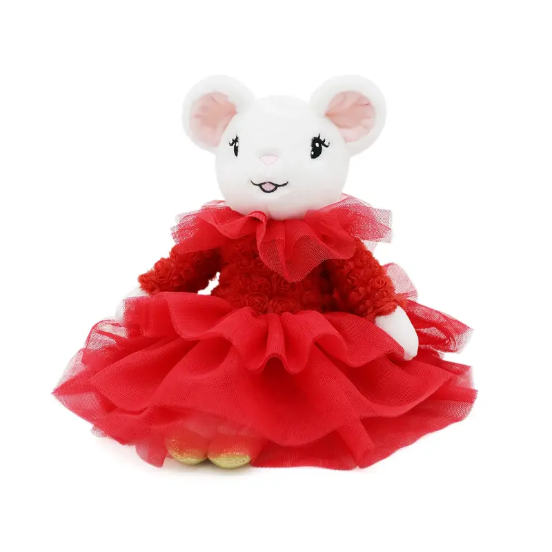 Claris the Chicest Mouse in Paris Plush - Belle Rouge