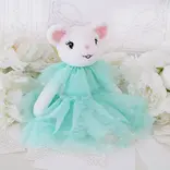 Claris the Chicest Mouse in Paris Plush - Turquoise