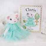 Claris the Chicest Mouse in Paris Plush - Turquoise