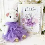 Claris the Chicest Mouse in Paris Plush - Lilac