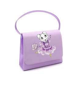 Pink Poppy Claris the Secret Crown Lilac Mini Handbag