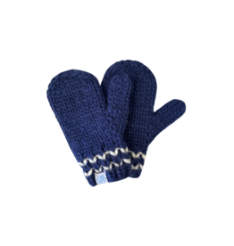 Bits & Bows Bits & Bows Navy Mittens