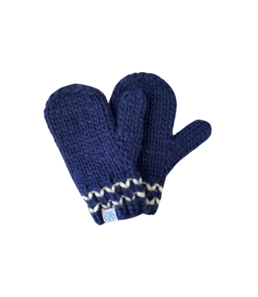 Bits & Bows Bits & Bows Navy Mittens