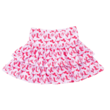 Lila + Hayes Lila + Hayes Maggie Tiered Shirt - Wild West Pink