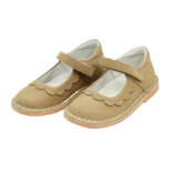 L'Amour Violette Petal Mary Jane - Nubuck Khaki