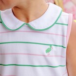 The Beaufort Bonnet Company TBBC Maude's Peter Pan Collar Dress - Tradd Street Stripe