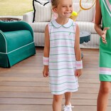 The Beaufort Bonnet Company TBBC Maude's Peter Pan Collar Dress - Tradd Street Stripe