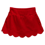 The Proper Peony The Proper Peony Red Scallop Skort