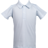 The Proper Peony The Proper Peony Light Blue Polo