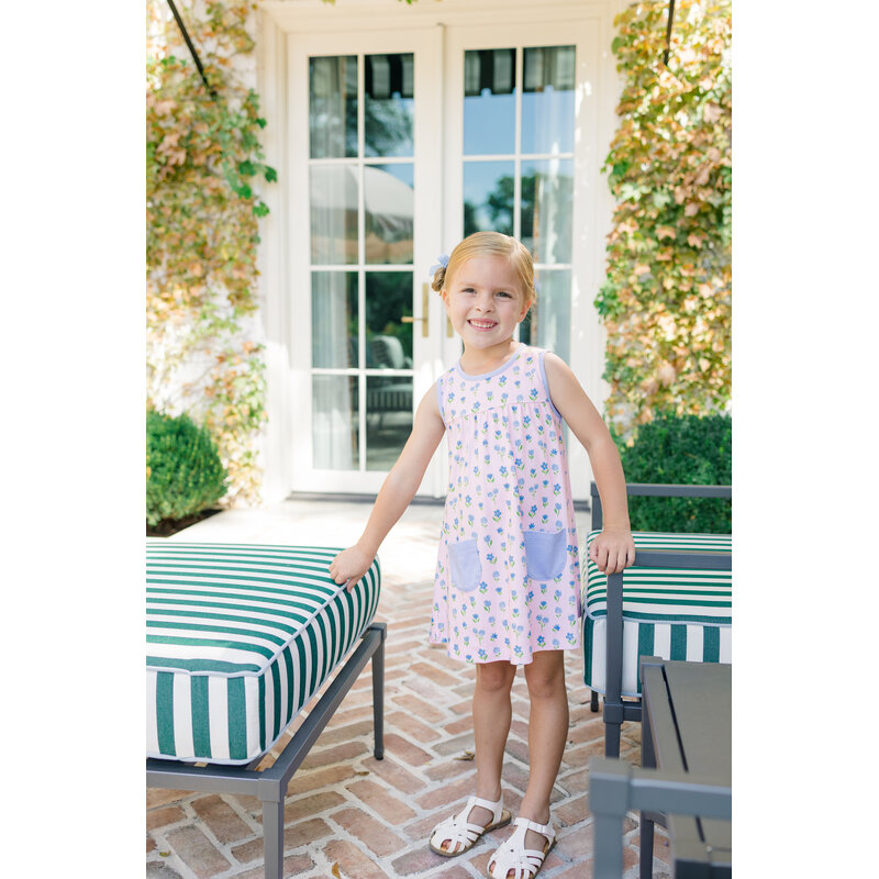 The Proper Peony *Pre-Order* The Proper Peony Gardenia Sleeveless Dress