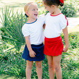 The Proper Peony *Pre-Order* The Proper Peony Red Scallop Skort