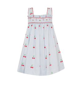 Petit Bebe Petit Bebe Cherry Print Sundress