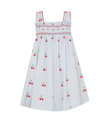 Petit Bebe Petit Bebe Cherry Print Sundress