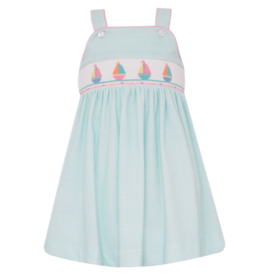 Petit Bebe Petit Bebe Sailboats Sundress