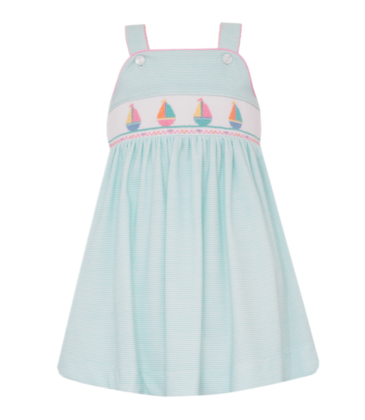 Petit Bebe Petit Bebe Sailboats Sundress