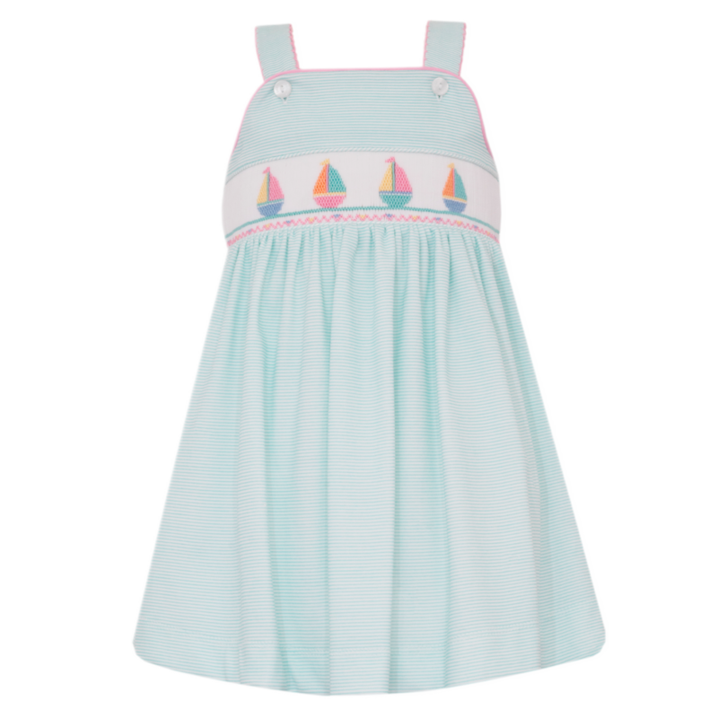 Petit Bebe Petit Bebe Sailboats Sundress