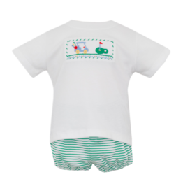 Petit Bebe Petit Bebe Boy's Golf Diaper Set